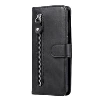 Gangxun - Funda Con Cremallera Para Samsung Galaxy A21S, Carcasa Cartera De Cuero Pu Con Soporte Y Tarjetero