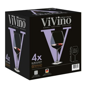 Nachtmann - Vivino Burgundy Set4