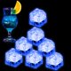 thumbnail image 1 of Cubos de hielo Nonley 48 uds LED azul con luz y resistentes al agua, 1 of 8
