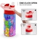 thumbnail image 4 of Los Osos CariñososBotella de Agua con Tapa Pop Top de Un Toque, Acero Inoxidable, a Prueba de Fugas, para Deportes, Botella Infantil rosa 12 oz, 4 of 6