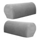 thumbnail image 2 of Sofá reposabrazos cubre antideslizante brazo extensible protector de muebles gris claro, 2 of 5
