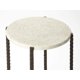 thumbnail image 2 of Mesa auxiliar Butler Specialty Company Nigella Round Marble, 2 of 3