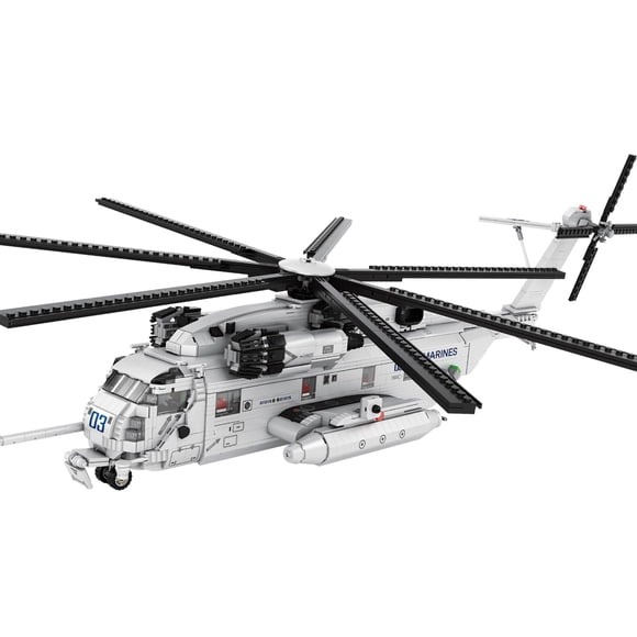 Juguete Helicóptero Militar Ruikytech CH-53E de 2192 Piezas