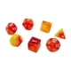 thumbnail image 1 of 7x Dados Poliédricos D20 D12 D10 D8 D6 D4 Juego De Dados De Ocio Y Entretenimiento Rojo, 1 of 5