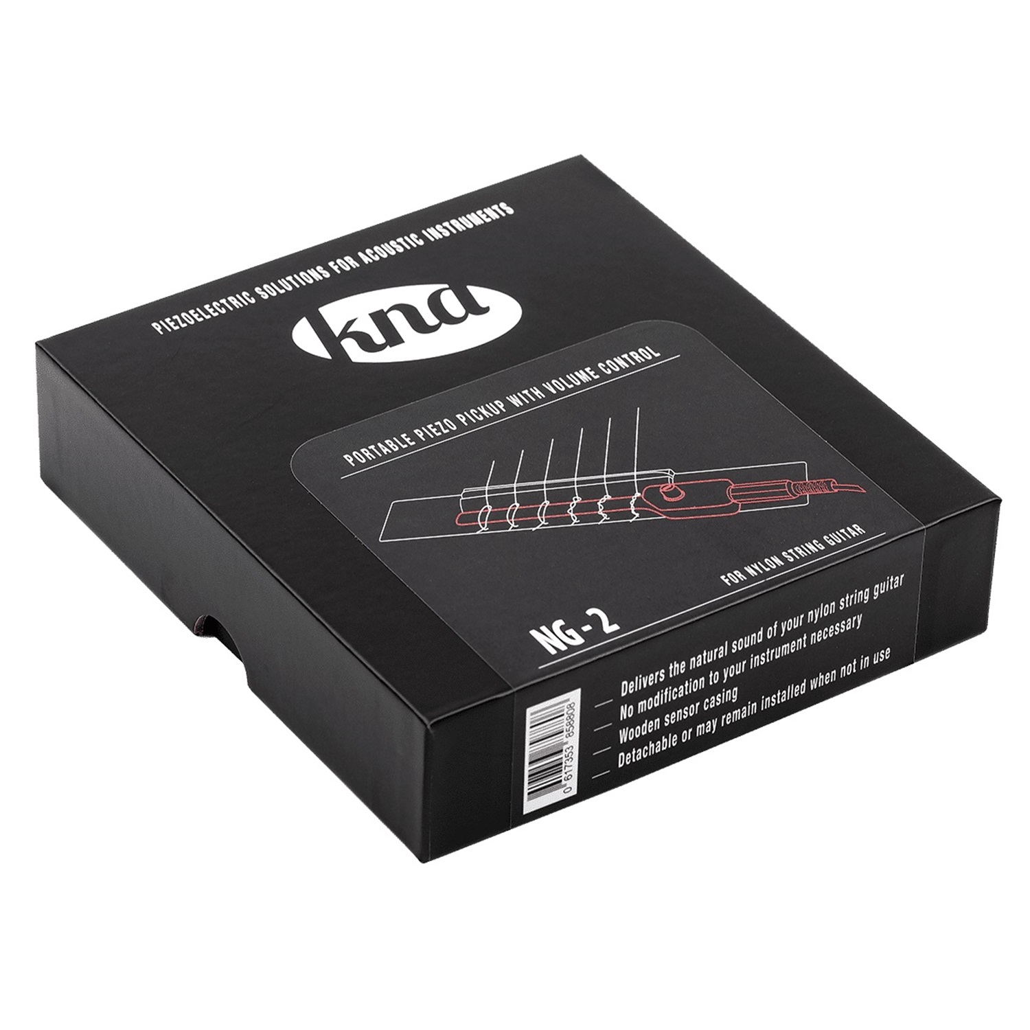 Kna Ng-2 Pastilla Micrófono Piezoeléctrico Guitarra Clásica