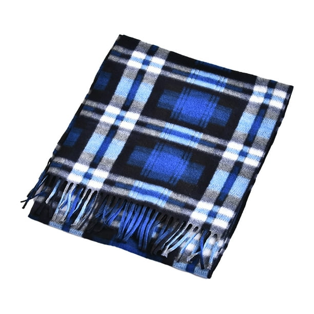 Bufanda de invierno para niños, chales cálidos, bufandas para padres e hijos, bufandas a cuadros para mujer, pequeñas