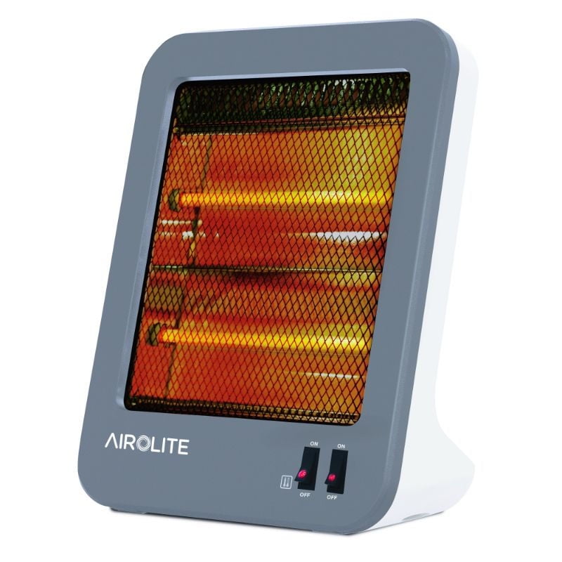 Airolite - Calefactor Cuarzo Vertical Blanco 800 W Hq 80