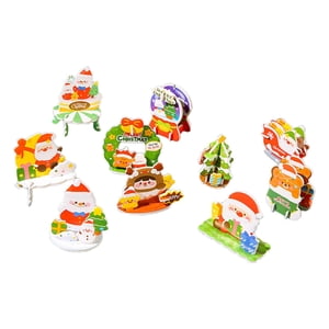 Magideal - Set De 10 Rompecabezas Educativos De Dibujos Animados Para Niños Pequeños , Navidad