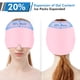 thumbnail image 4 of Gorra para aliviar la migraña Beyio All Around Gel, reutilizable, rosa, 4 of 7