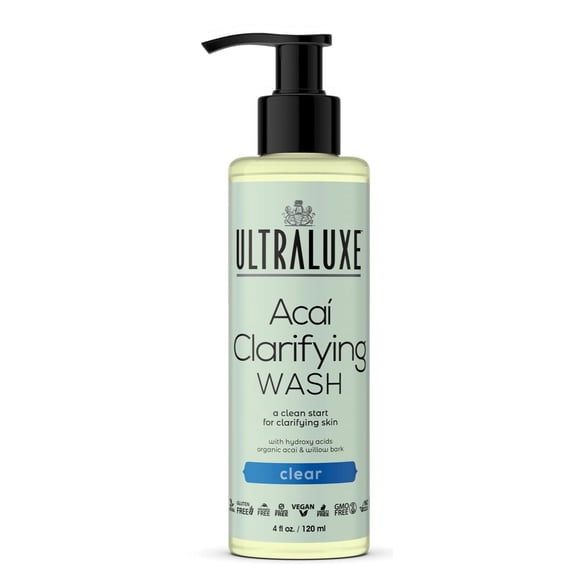 Limpiador ULTRALUXE SKIN CARE 120 ml Clarificante de Açaí