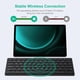 thumbnail image 3 of Teclado Bluetooth SPARIN para Samsung Galaxy Tab A9+/S10+/S9 FE, 3 of 8