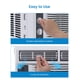 thumbnail image 5 of Aire acondicionado de ventana MilleLoom 5000 BTU con controles mecánicos 115 V, 5 of 9
