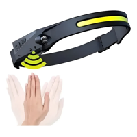 Genérico - Linterna Led Cintillo Con Sensor Montado En La Cabeza Led