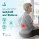 thumbnail image 4 of Faja Lumbar OPPO 2366 Soporte Lumbar con Varillas Flexibles Gris Talla L, 4 of 7