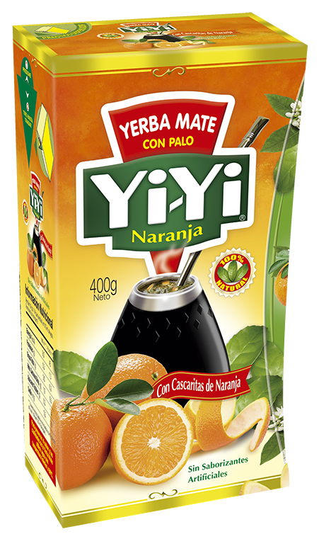 Anahí Yi-Yi Yerba Mate Compuesta Naranja 400 Gr