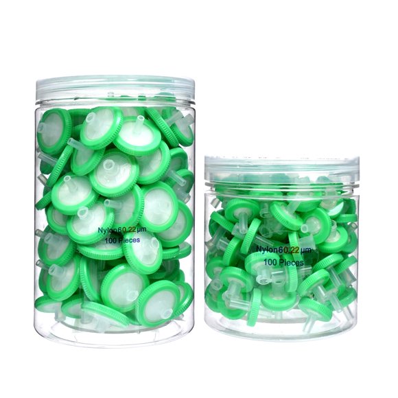 Filtros de jeringa zoomto 25 mm 0.22 µm 100 uds nylon