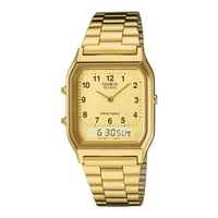 Reloj Analogo-Digital Dorado Casio Aq-230Ga-9B