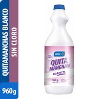 Quitamanchas Líquido Blanco Superior Sin Cloro Botella 960 G Lider