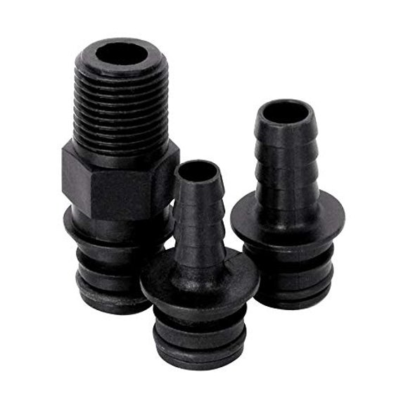 Paquete de 3 accesorios de polipropileno FOXCUP Rural King Pump Port