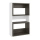 thumbnail image 1 of Mueble Auxilar Muro Baño Eco Blanco Y Café, 1 of 7