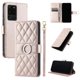 thumbnail image 3 of Funda Acolchada con Anilla y Correa para Samsung Galaxy S20 Ultra Slots para Tarjetas Oro rosa, 3 of 5