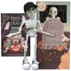 thumbnail image 2 of Muñeco esqueleto Fred del Muerto con Libro, 2 of 8