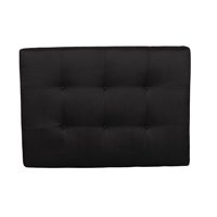 Muebles New - Respaldo De Plaza Negro Lino