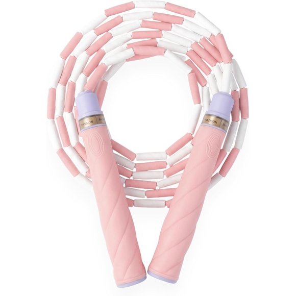 Cuerda para saltar YUEDONG UltraSoft con cuentas de TPE antienredos