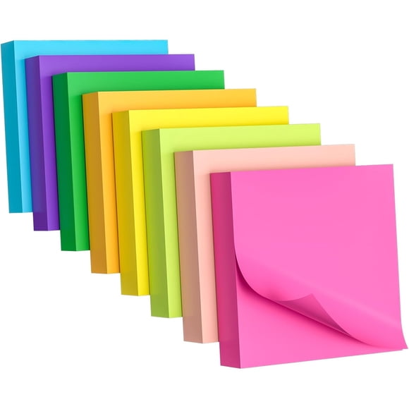 Notas Adhesivas AUYAARS Bright Colors 3x3 in 800 hojas