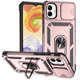 thumbnail image 2 of Funda Resistente Anillo Soporte Samsung Galaxy A05 Privacidad Cámara Montaje Magnético Oro rosa, 2 of 6