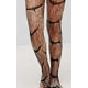thumbnail image 3 of Pantys Media Malla Mujer Gotica Halloween Panties Estandar negro, 3 of 4