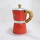 thumbnail image 2 of CAFETERA ITALIA ALUMUNIO 6 TAZAS 300ML SALMON, 2 of 5