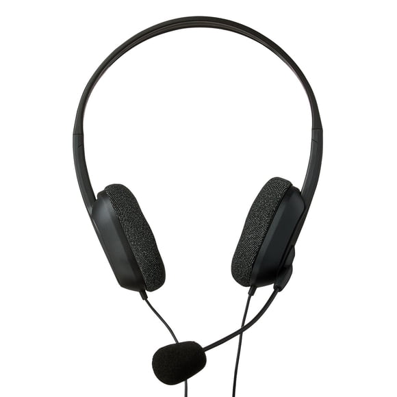 Audífono Stereo onn 3.5 mm Micrófono Negro PC