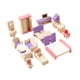 thumbnail image 5 of Colecciones De Muebles De Casa De Muñecas De Madera De 19 Piezas Para Niños Y Niñas De 3 Años En Adelante, 5 of 5