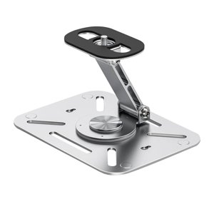 Bothyi - Soporte Para Proyector Portátil, Plegable, Fácil De Instalar, Versátil, Plateado