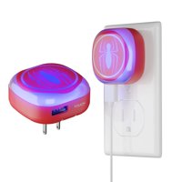 Luz Nocturna Ijoy Marvel Spiderman Con Led Táctil Y Cargador Usb