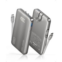 Cargador Portátil Iniu Power Bank De 45 W Y 10000 Mah Con Usb-C Gris