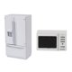 thumbnail image 2 of 1/12 casa de mu?ecas muebles en miniatura nevera refrigerador horno de microondas, 2 of 6