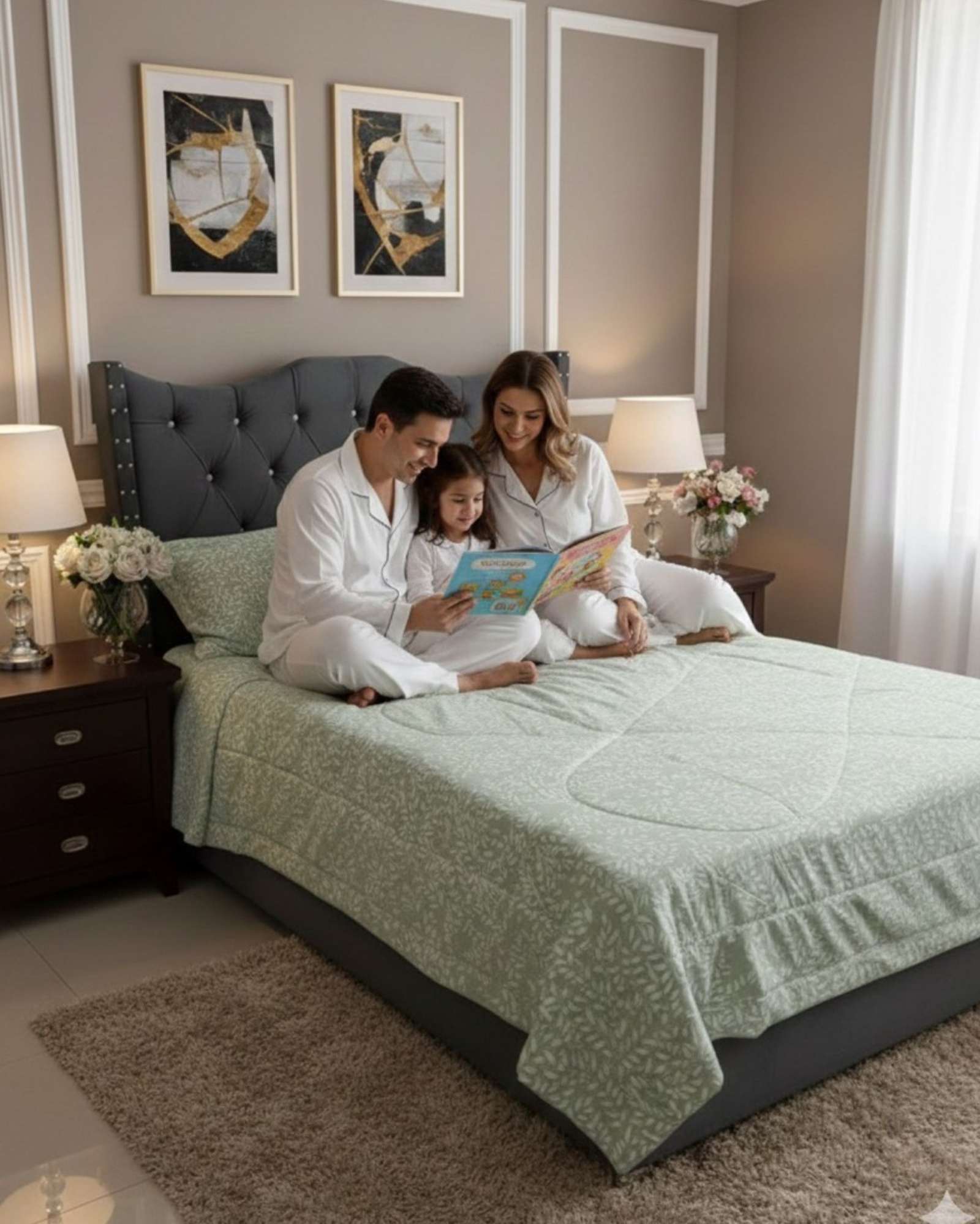 Imac Hogar - Set Cubrecama Nórdico Delgado Mas 2 Almohadas King