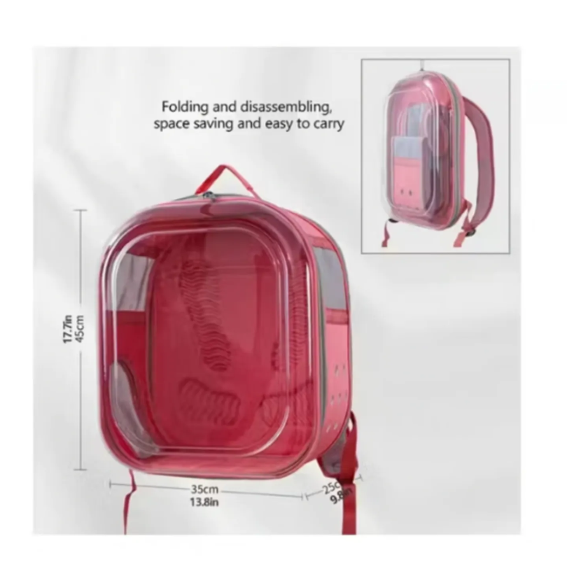 Genérico - Mochila Plegable Para Mascotas Gatos Perros Conejos