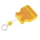 thumbnail image 2 of yate vela canotaje flotante llavero llavero llavero chaleco amarillo naranja, 2 of 5
