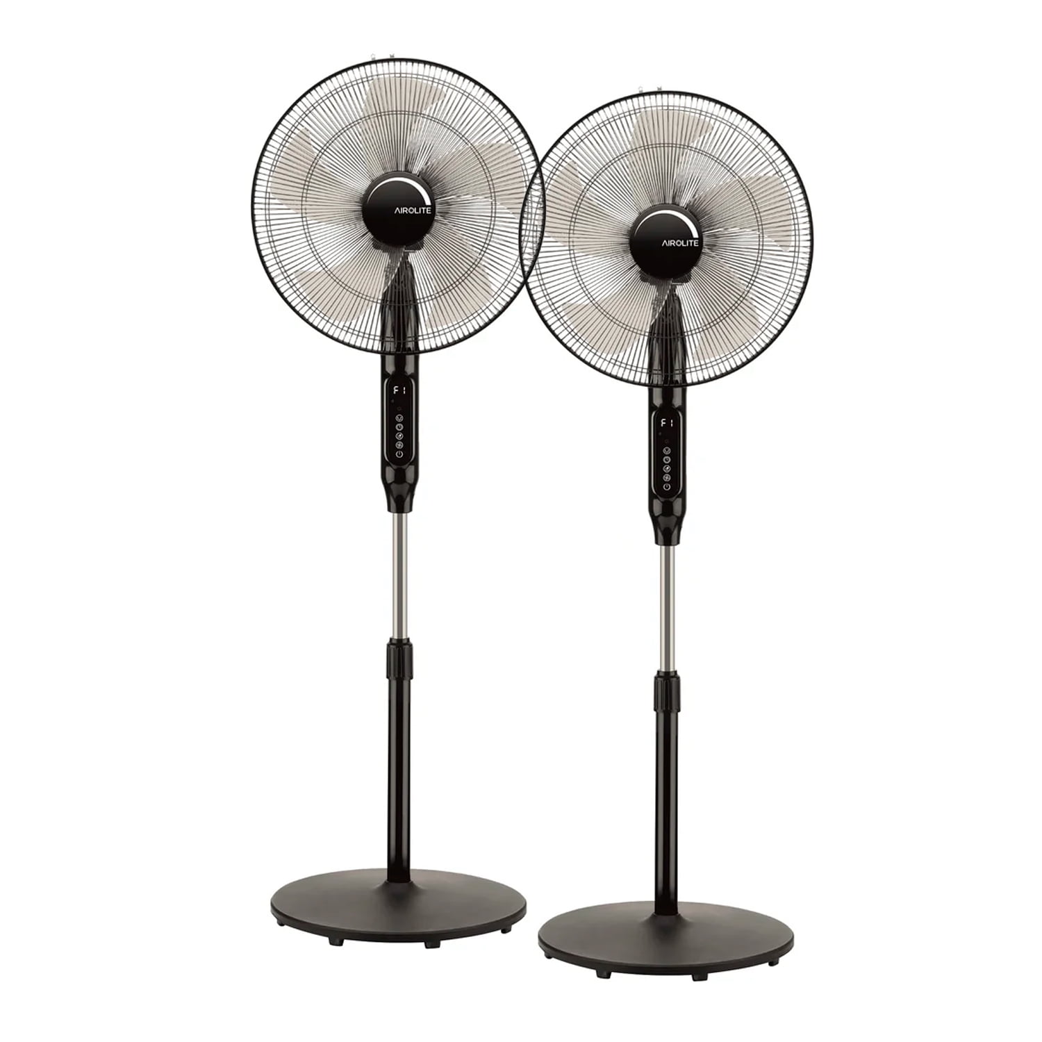 Airolite - Pack X2 Vent Pedestal V16p8r Black