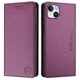 thumbnail image 4 of Funda Billetera con Soporte para iPhone 14 Plus Bloqueo RFID Plegable Violeta, 4 of 6