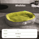 thumbnail image 5 of Cama Para Mascotas Bordes Acolchados Tamaño Mediano L, 5 of 5