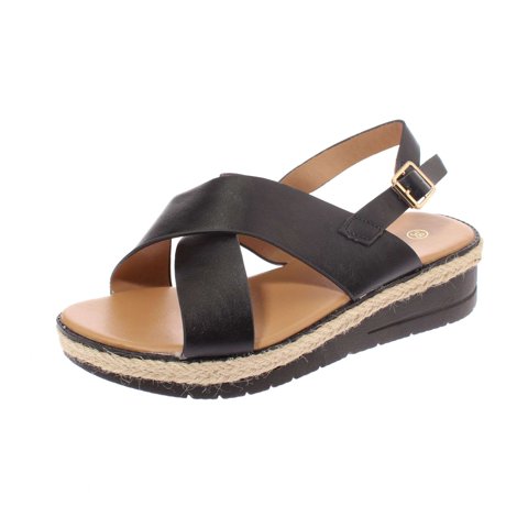 Sandalia Negro Vía Franca