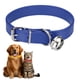 thumbnail image 1 of Collar para Perro Uxcell con Campana Hebilla Ajustable Cuero PU Collares para Perros 16" Azul Marino, 1 of 7