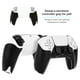 thumbnail image 5 of 2-Pack Anti-Slip Grip Protective Skin Compatible With PlayStation 5 Controller-Negro, 5 of 5