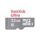 thumbnail image 1 of Tarjeta Micro SD Sandisk ultra BLANCA gris 32gb Original Cl, 1 of 5