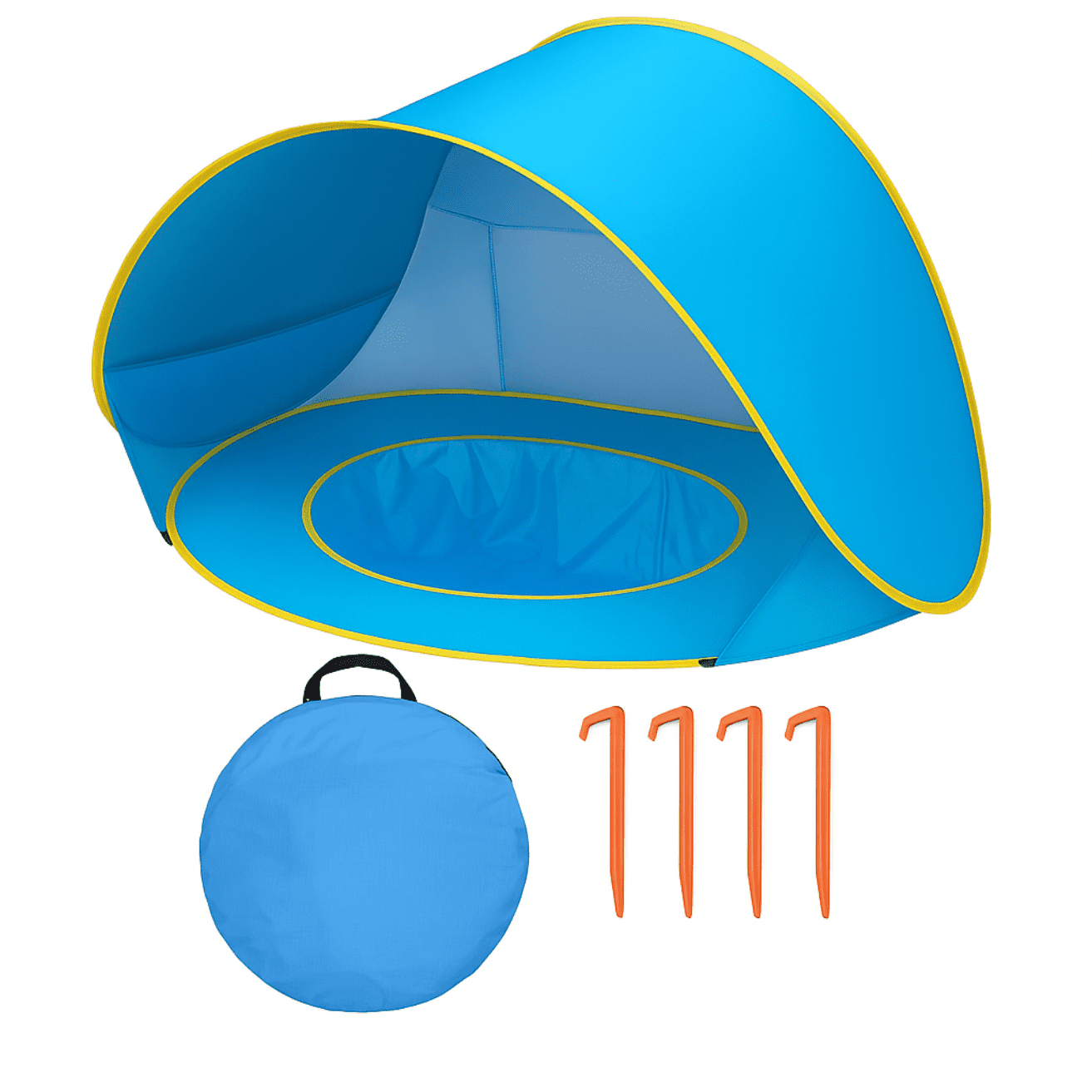 Telotenemos - Tienda Carpa Playa Bebé Piscina 2 En 1 Protección Solar Uv