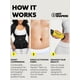 thumbnail image 4 of Kit Moldeador de Cintura HOT SHAPERS con Mangas Talla M, 4 of 9